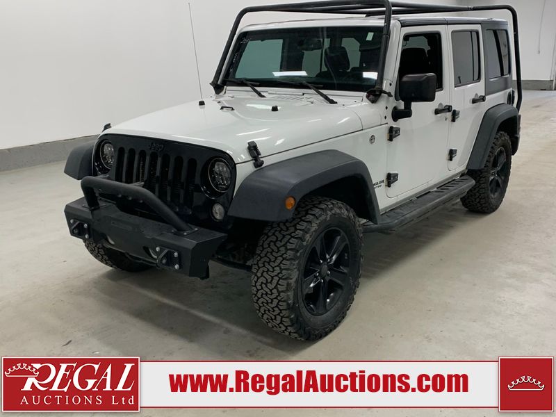 White 2016 Jeep Wrangler SUV / Crossover Four-Wheel Drive 