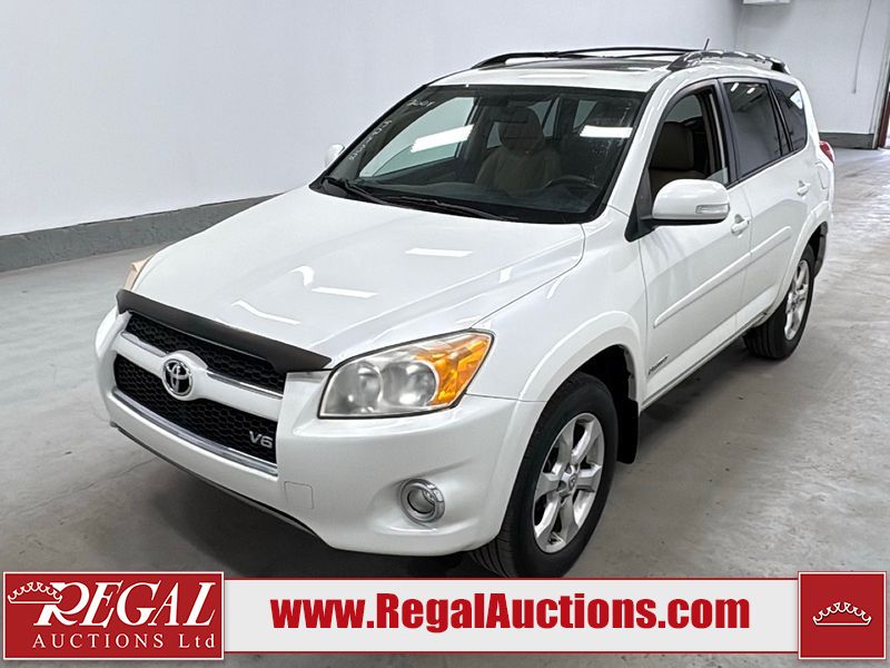 White 2009 Toyota RAV4 SUV / Crossover Front-Wheel Drive