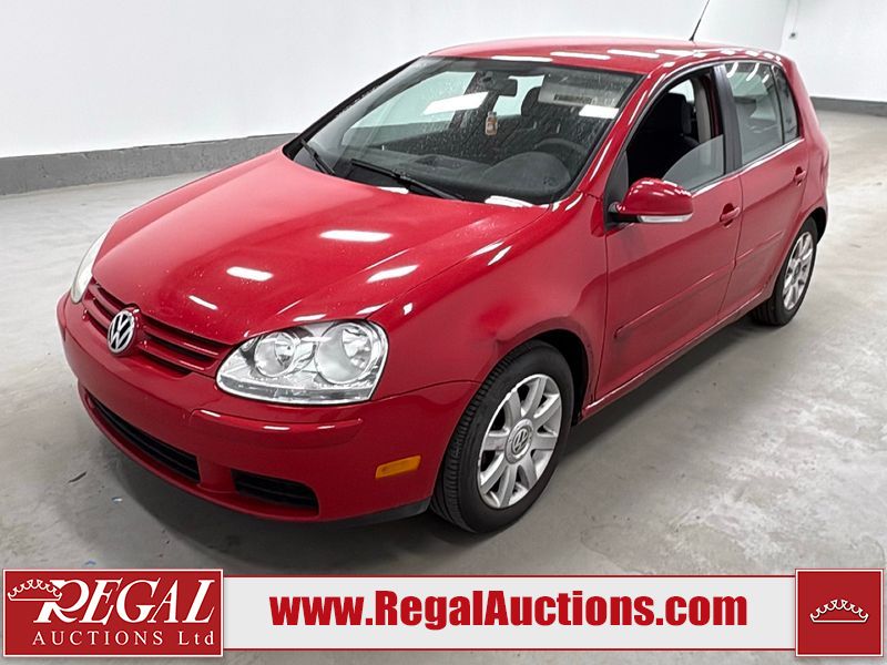 Red 2007 Volkswagen Rabbit Hatchback