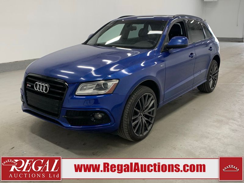 Blue 2015 Audi SQ5 SUV / Crossover