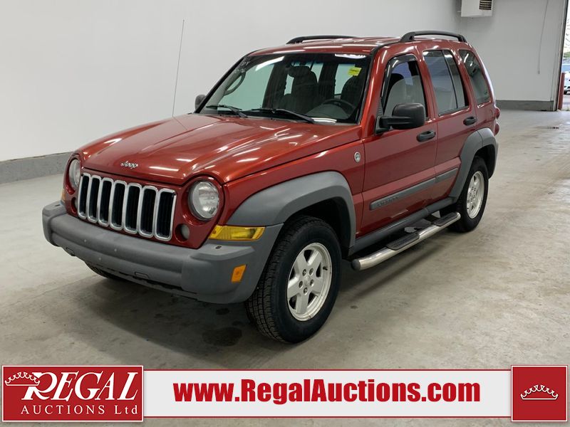 Red 2006 Jeep Liberty SUV / Crossover Four-Wheel Drive Manual