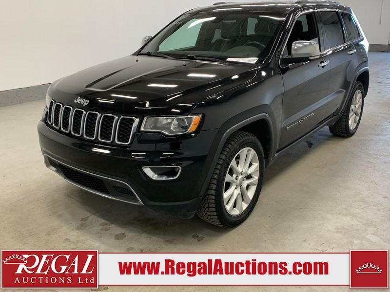 Black 2017 Jeep Grand Cherokee SUV / Crossover Four-Wheel Drive 