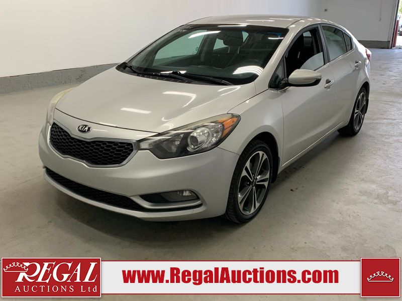 Silver 2014 Kia Forte Sedan Front-Wheel Drive 