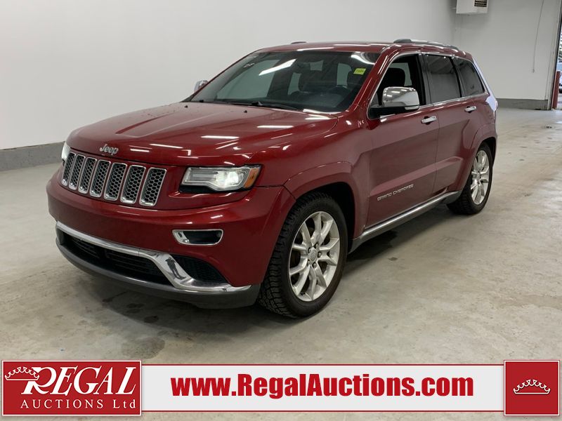 Red 2014 Jeep Grand Cherokee SUV / Crossover Four-Wheel Drive
