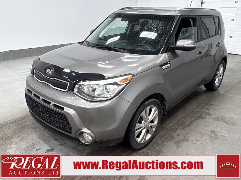 Gray 2014 Kia Soul Wagon  