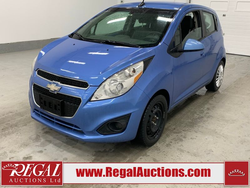 Blue 2013 Chevrolet Spark Hatchback Front-Wheel Drive