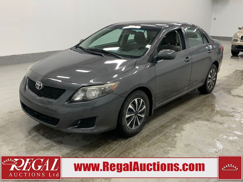 Gray 2010 Toyota Corolla Sedan Front-Wheel Drive Automatic
