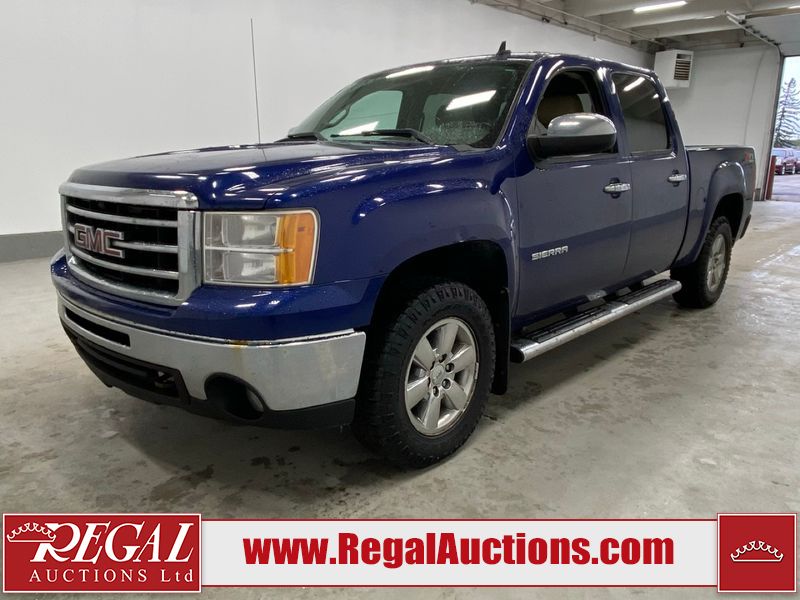 Blue 2013 GMC Sierra 1500 Pickup Truck Four-Wheel Drive