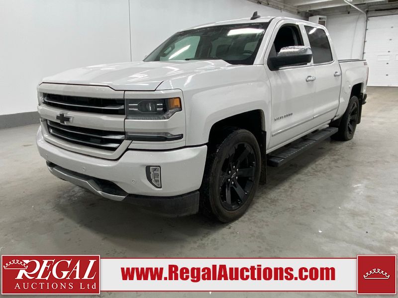 White 2018 Chevrolet Silverado 1500 Pickup Truck Four-Wheel Drive