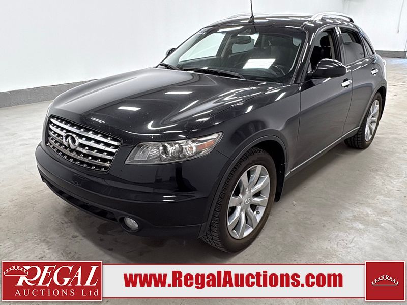 Black 2005 INFINITI FX45 SUV / Crossover All-Wheel Drive