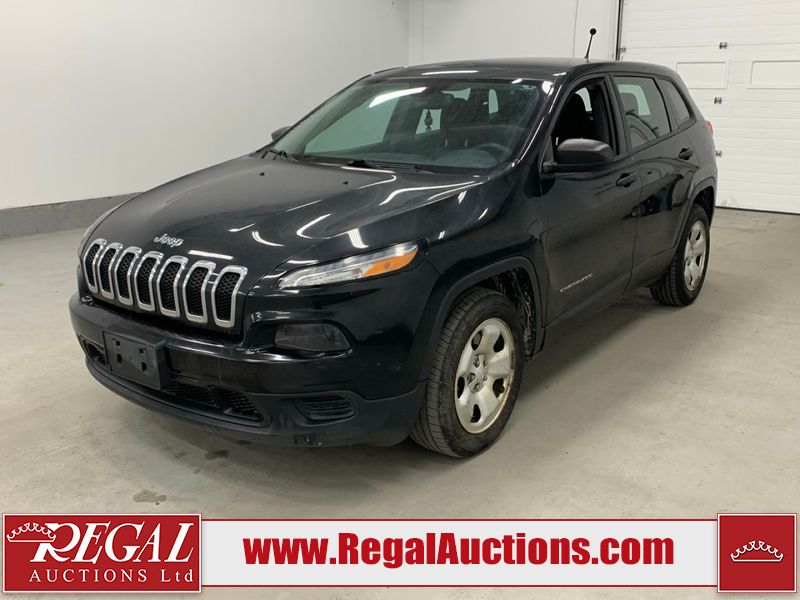Black 2016 Jeep Cherokee SUV / Crossover