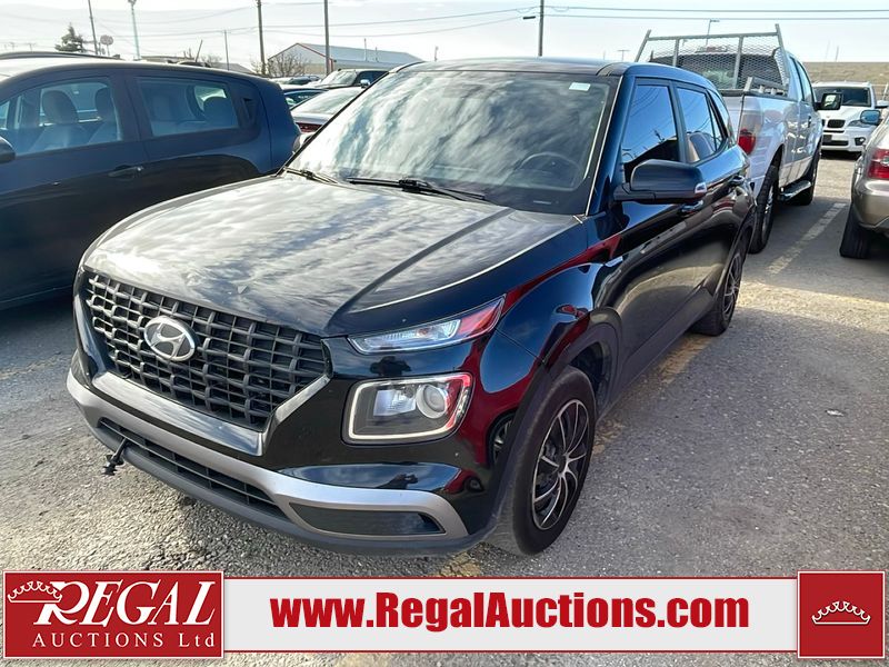 Black 2021 Hyundai Venue SUV / Crossover