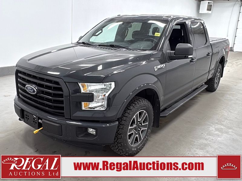 Gray 2016 Ford F-150 Pickup Truck Four-Wheel Drive 6-Speed Automatic