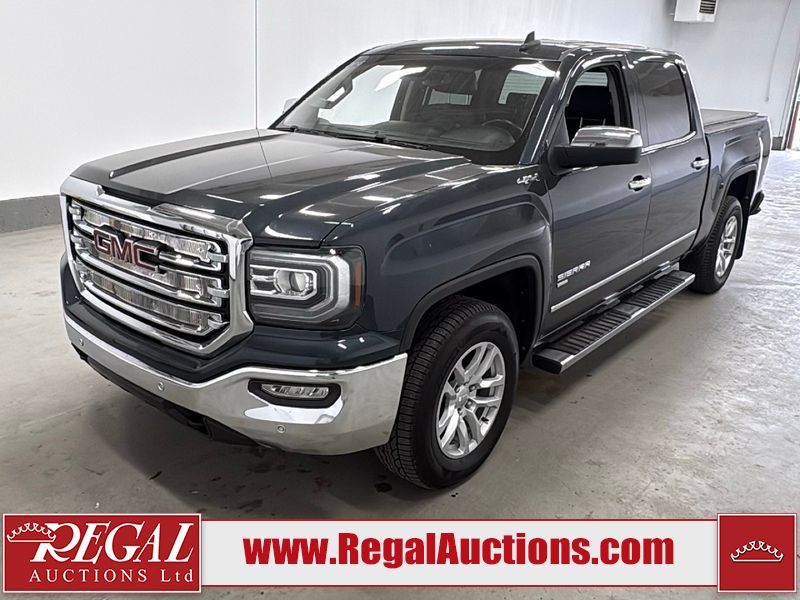 Gray 2018 GMC Sierra 1500 Pickup Truck Four-Wheel Drive