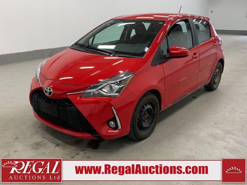 Red 2018 Toyota Yaris Hatchback Front-Wheel Drive