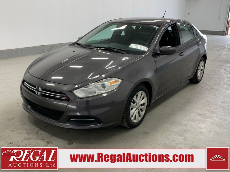 Gray 2015 Dodge Dart Sedan Front-Wheel Drive