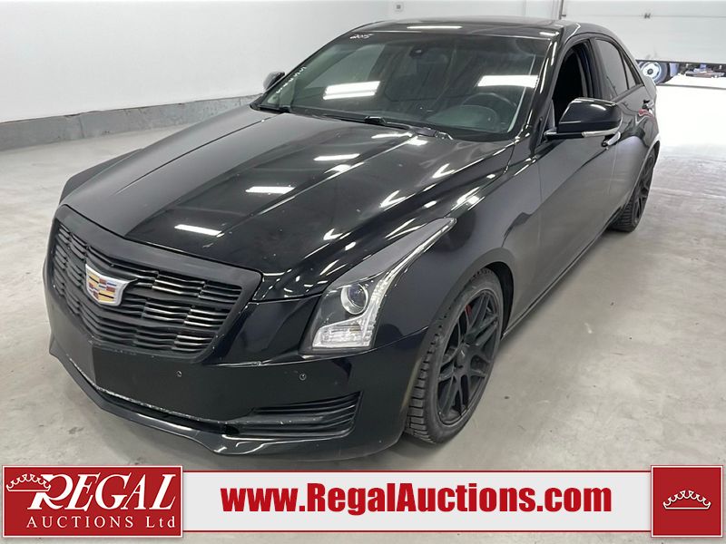 Black 2015 Cadillac ATS Sedan All-Wheel Drive