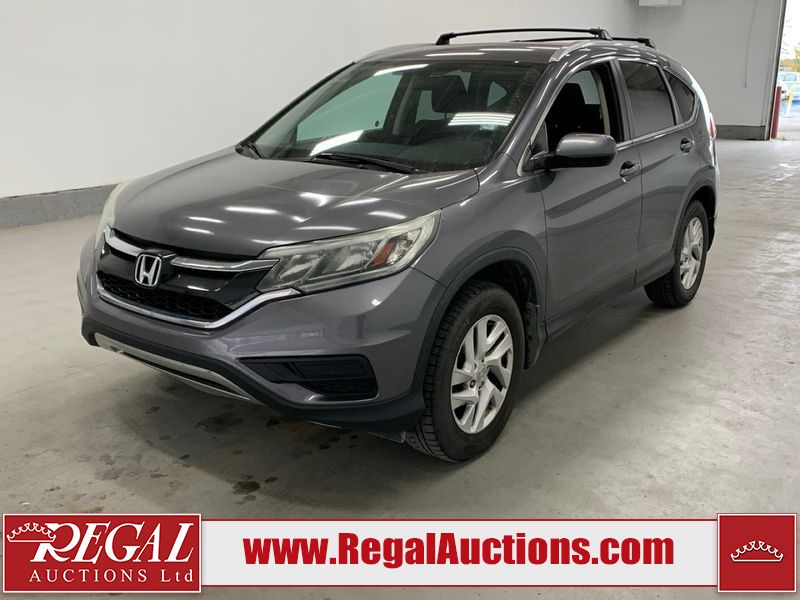 Gray 2015 Honda CR-V SUV / Crossover