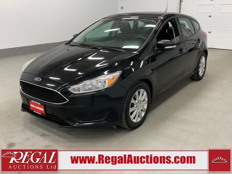 Black 2017 Ford Focus Hatchback Front-Wheel Drive