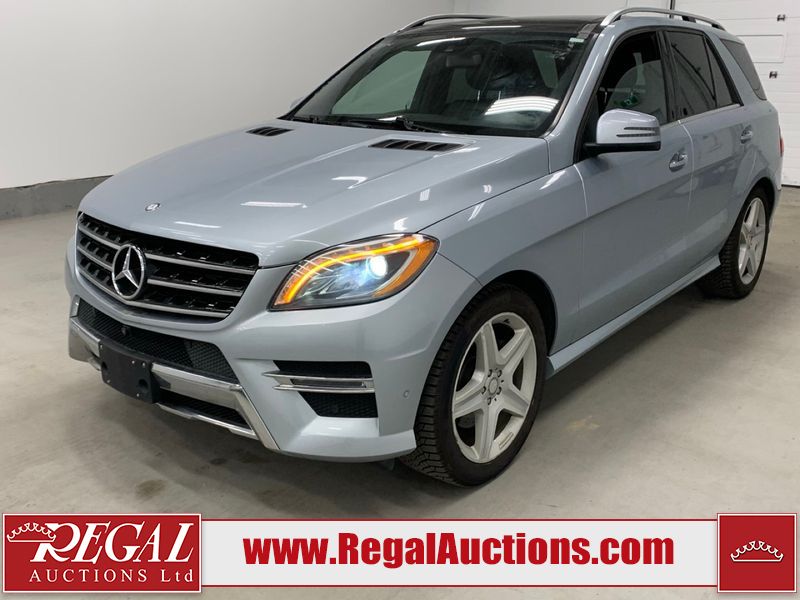 Blue 2014 Mercedes-Benz M-Class SUV / Crossover All-Wheel Drive
