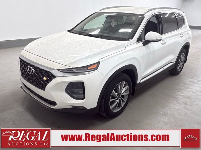 White 2019 Hyundai Santa Fe SUV / Crossover Automatic