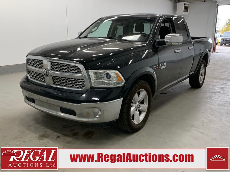 Black 2016 RAM 1500 Pickup Truck Four-Wheel Drive