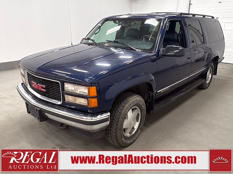 Blue 1996 GMC Suburban SUV / Crossover Four-Wheel Drive