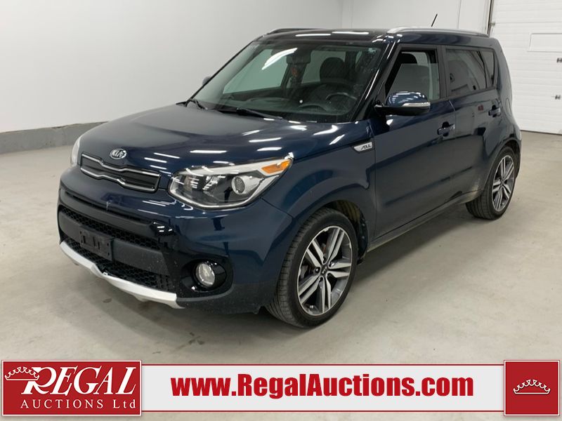 Blue 2017 Kia Soul Wagon