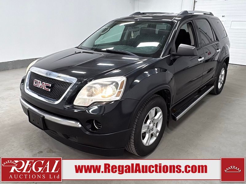 Black 2010 GMC Acadia SUV / Crossover All-Wheel Drive