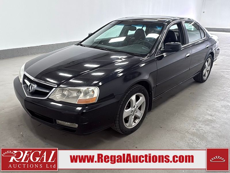 Black 2003 Acura TL Sedan Front-Wheel Drive