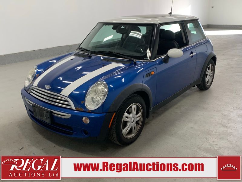 Blue 2006 MINI Cooper Hatchback Front-Wheel Drive