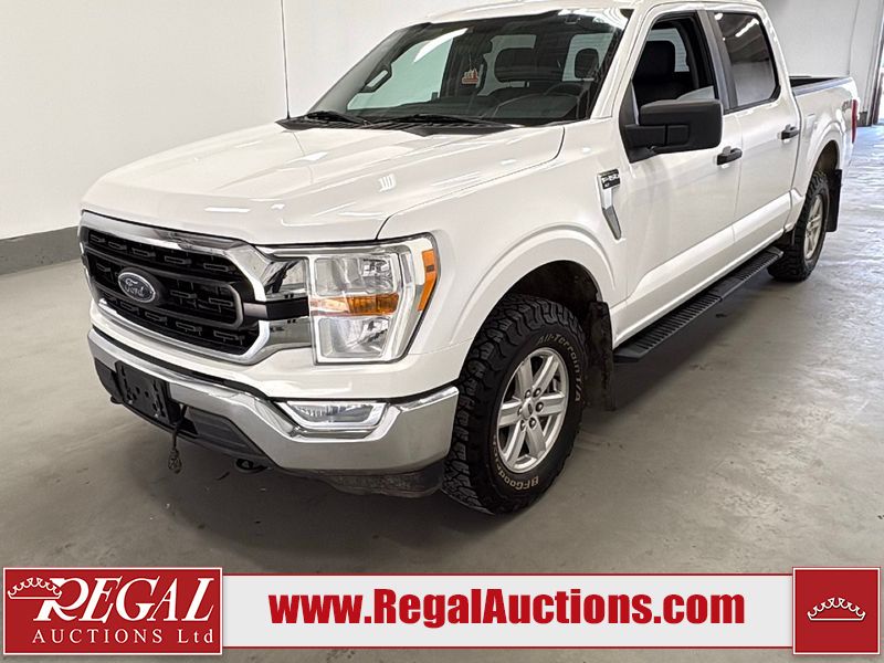 White 2021 Ford F-150 Pickup Truck Four-Wheel Drive